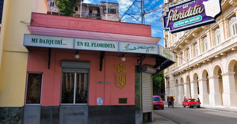 Бар «Эль-Флоридита», Куба, Гавана - любимый бар Эрнеста Хемингуэя